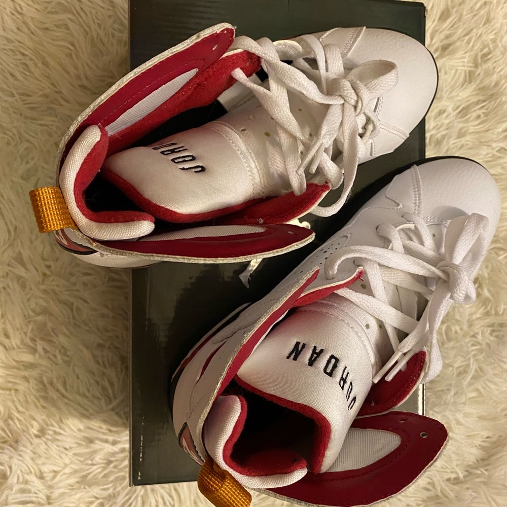 Jordan 7 Retro Cardinal - Picture 8 of 10